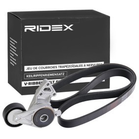 Comprar Juego de correas trapeciales poli V de RIDEX 542R0982 a bajo precio de 57,93 €