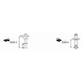 Stoßdämpfer 633193 für ROVER