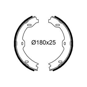 Comprar Juego de zapatas de frenos de VALEO 564245 a bajo precio de 22,01 €