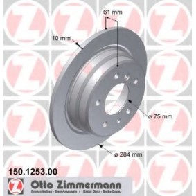 Bremsscheibe für BMW von ZIMMERMANN