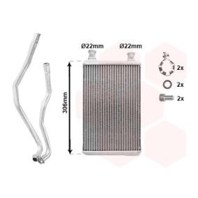 Achetez des Radiateur de chauffage VAN WEZEL 07006145 à prix pour 95,47 €