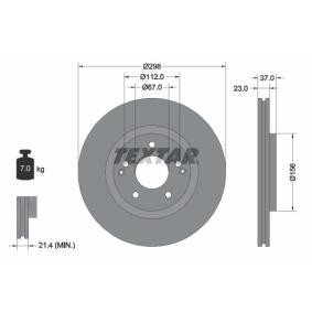 Acquista Disco freno da TEXTAR 92324903 a buon mercato per soli 75,57 €