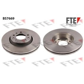 Bremsscheibe für TOYOTA von FTE