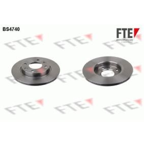 Bremsscheibe für PEUGEOT von FTE