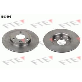 Compre Disco de travão da FTE 9072606 a um preço baixo por 22,87 €