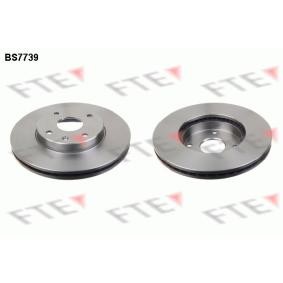 Bremsscheibe für DAEWOO von FTE