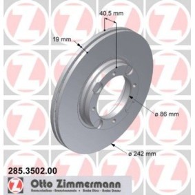 Bremsscheibe von ZIMMERMANN