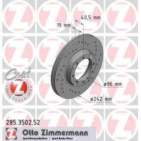 Bremsscheibe von ZIMMERMANN