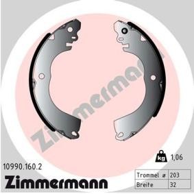 Köp Bromsbacksats av ZIMMERMANN 10990.160.2 till det låga priset 569,69 kr
