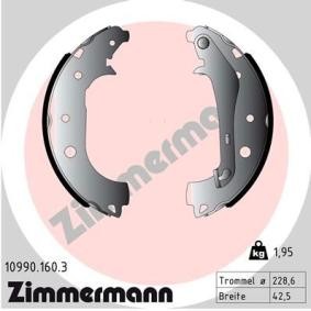 Acquista Kit ganasce freni da ZIMMERMANN 10990.160.3 a buon mercato per soli 68,44 €
