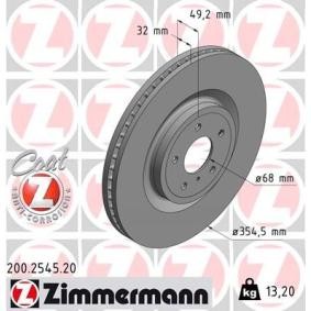 Bremsscheibe 200.2545.20 für G Stufenheck für 96,80 CHF