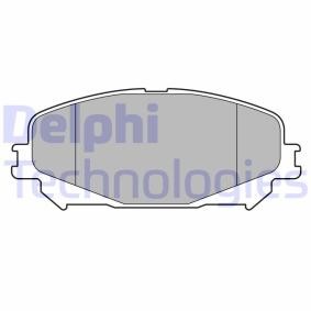 Bremsbeläge von DELPHI