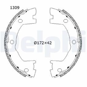 Bremsbackensatz, Feststellbremse LS2202 für NISSAN