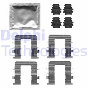 Acquista Kit accessori, pastiglia freno da DELPHI LX0728 a buon mercato per soli 27,68 €