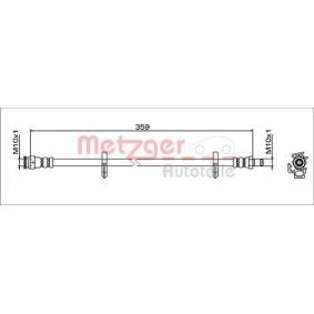 Bremsschlauch für IVECO von METZGER