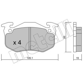 Acquista Kit cuscinetto ruota da METELLI 19-2814 a buon mercato per soli 66,16 €