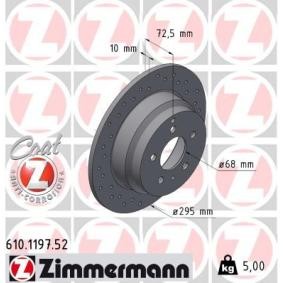 Bremsscheibe für VOLVO von ZIMMERMANN