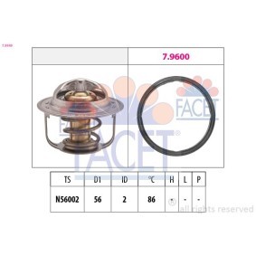 Achetez des Thermostat d'eau FACET 7.8964 à prix pour 78,46 €