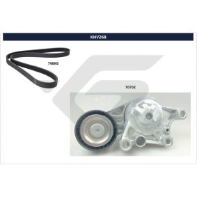Achetez des Jeu de courroies trapézoïdales à nervures HUTCHINSON KHV 268 à prix pour 72,39 €
