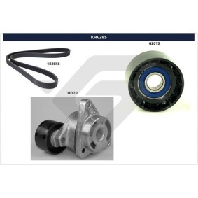 Achetez des Jeu de courroies trapézoïdales à nervures HUTCHINSON KHV 285 à prix pour 162,82 €