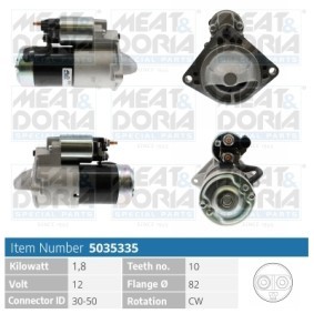 Acquista Motorino avviamento da MEAT & DORIA 5035335 a buon mercato per soli 182,58 €