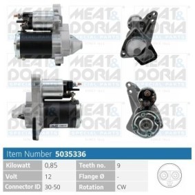 Anlasser 5035336 für DACIA