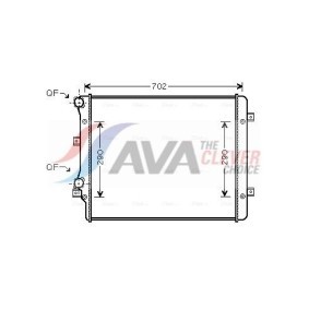 Achetez des Radiateur du moteur AVA COOLING SYSTEMS KA2339 à prix pour 209,39 €