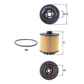 Compre Filtro de aceite de MAHLE ORIGINAL online para 01 SUV (CX11) a precios moderados
