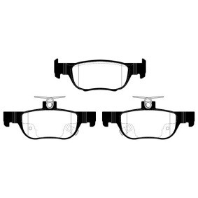 Acquista Kit pastiglie freni da RAICAM RA.1299.0 a buon mercato per soli 97,07 €