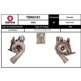 Compre Turbocompressor da SNRA TBR0181 a um preço baixo por 568,29 €