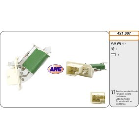Vorwiderstand, Elektromotor-Kühlerlüfter von AHE 421.007