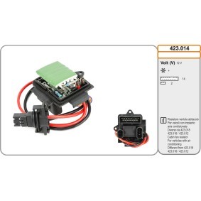Vorwiderstand, Elektromotor-Kühlerlüfter von AHE