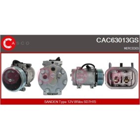 Kjøp AC-kompressor av CASCO CAC65001GS til den lave prisen 10076,93 NOK