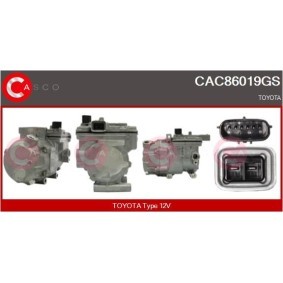 Acquista Compressore aria condizionata da CASCO CAC87008AS a buon mercato per soli 386,72 €