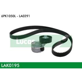 IVECO Keilrippenriemensatz von LUCAS