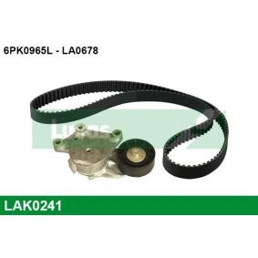 FORD Keilrippenriemensatz von LUCAS