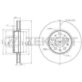 Bremsscheibe BS-5270B für VOLVO