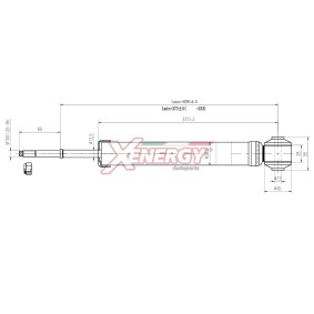 Stoßdämpfer X002348 für ACCENT IV Stufenheck (RB) für 26,22 CHF