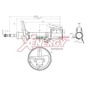 Stoßdämpfer X0114334 für RAV 4 II (CLA2_, XA2_, ZCA2_, ACA2_) für 45,35 CHF