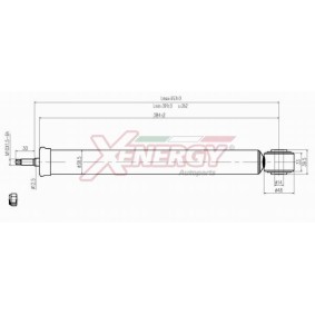 Stoßdämpfer X032348 für Astra F Cabrio (T92) für 29,50 CHF