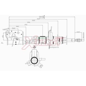 Stoßdämpfer X064338 von AP XENERGY günstig für 56,07 € online kaufen