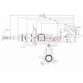 Stoßdämpfer X065338 von AP XENERGY günstig für 59,06 € online kaufen