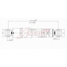 Stoßdämpfer X080344 für CHRYSLER