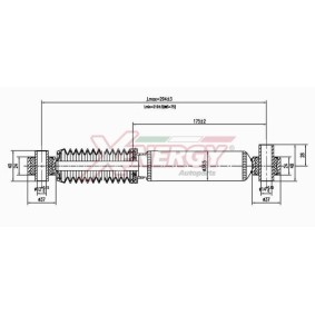 Stoßdämpfer X101341 für 106 I (1A, 1C) für 22,99 CHF
