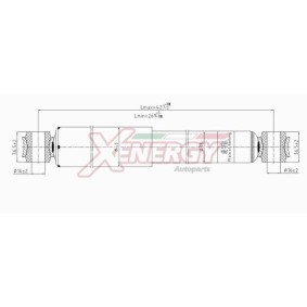 Stoßdämpfer X153343 für HYUNDAI