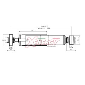 Stoßdämpfer X157349 für PARTNER Kasten (5) für 24,63 CHF