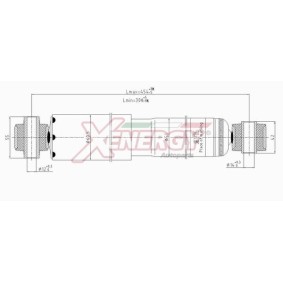 Stoßdämpfer X217553 für MONDEO II Stufenheck (BFP) für 29,50 CHF