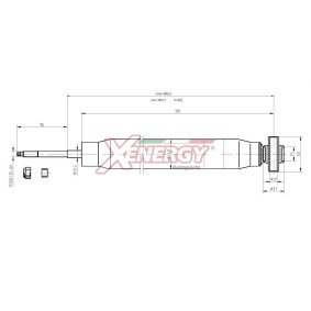 Stoßdämpfer X229341 für 406 Break (8E/F) für 29,98 CHF
