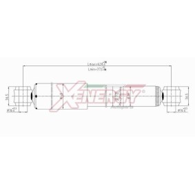 Stoßdämpfer X292343 für MITSUBISHI