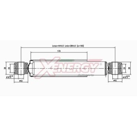 Stoßdämpfer X303444 für IVECO